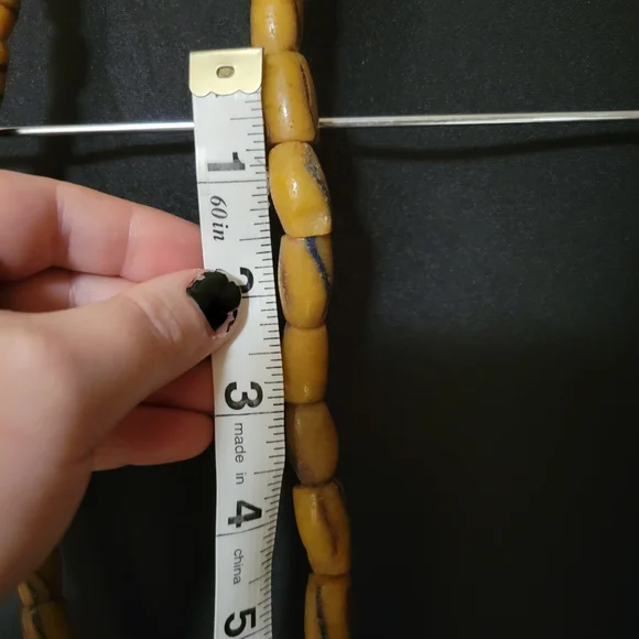 Vintage handmade Krobo glass trade beads, Using recycled-glass techniques - Picture 3 of 16